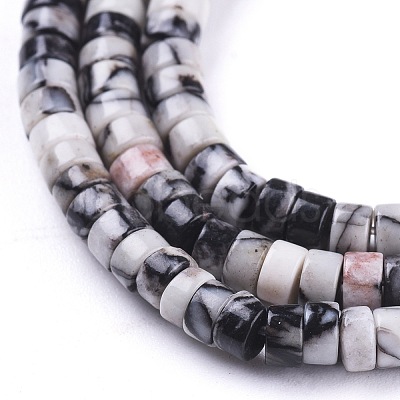 Natural Netstone Beads Strands G-F631-A40-1