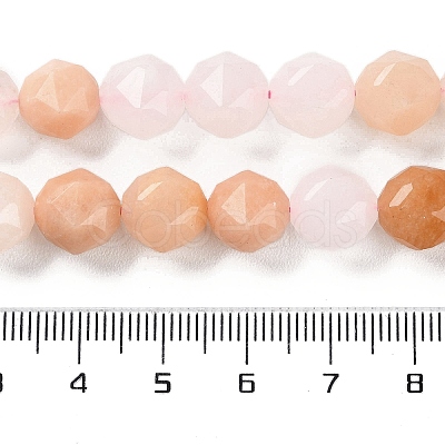 Natural Pink Aventurine Beads Strands G-NH0021-A14-02-1