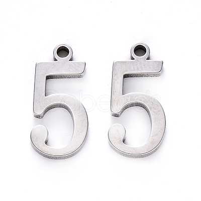 Tarnish Resistant 201 Stainless Steel Charms STAS-R108-05-1