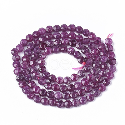 Natural Ruby Beads Strands G-S362-014-1