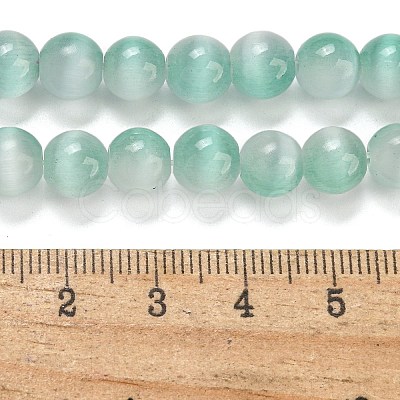 Cat Eye Beads Strands G-K378-A06-01-1