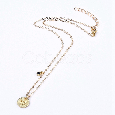 Pendant Necklaces NJEW-JN02810-02-1