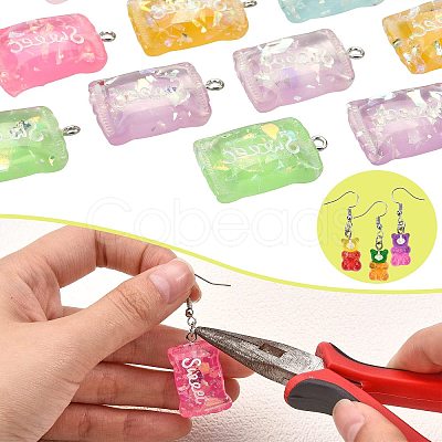 DIY Resin Pendants Sets DIY-SZ0001-10-1