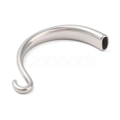 Non-Tarnish 304 Stainless Steel Hook and S-Hook Clasps STAS-U006-01A-P-1