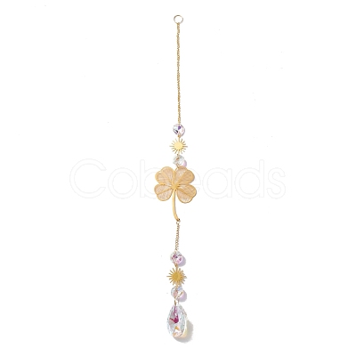 Hanging Suncatcher HJEW-D002-10G-1