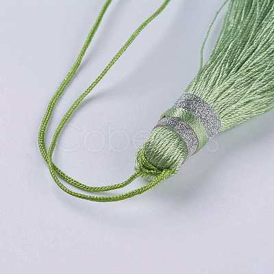 Nylon Thread Tassel Big Pendant Decorations NWIR-K019-A-1