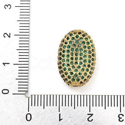 Rack Plating Brass Micro Pave Cubic Zirconia Charms KK-G513-74A-03G-1