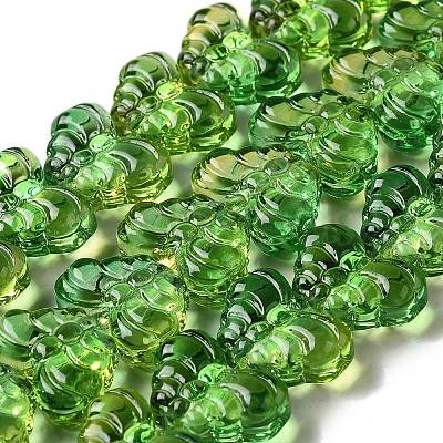 Transparent Glass Beads Strands GLAA-E049-01A-1