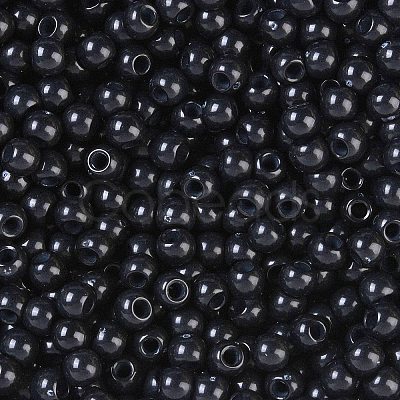 Opaque Acrylic Beads SACR-A007-01A-16-1