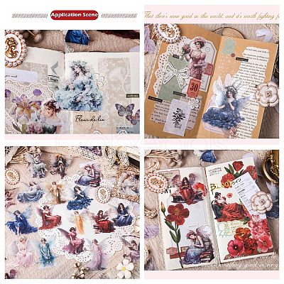 Princess Waterproof PET Stickers Set DIY-G117-05A-1