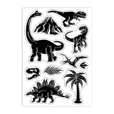 Custom PVC Plastic Clear Stamps DIY-WH0448-0485-1