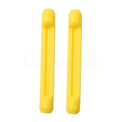 Non-slip Silicone Eyeglasses Ear Grip Tip Holder SIL-WH0004-01F-1