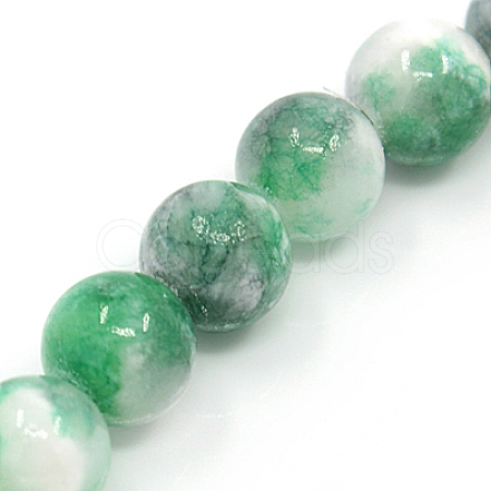 Natural Persian Jade Beads Strands G-D434-4mm-28-1