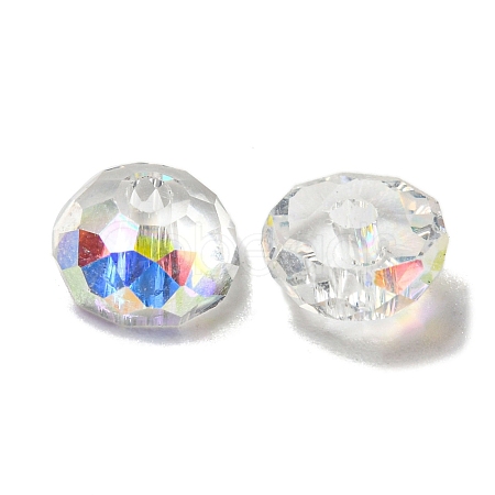 Electroplate Glass Beads EGLA-Z004-02F-1