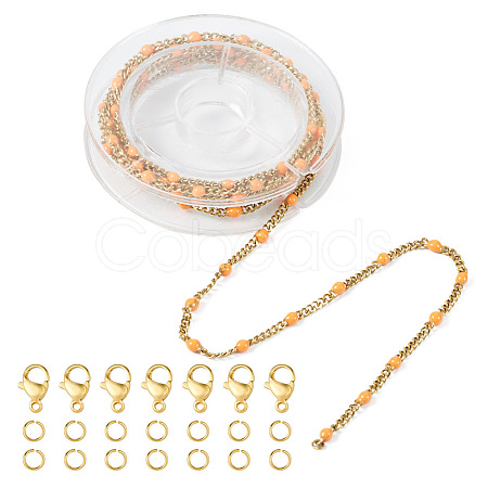 DIY Chain Bracelet Necklace Making Kit DIY-TA0006-12B-1