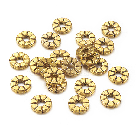 Tibetan Style Alloy Spacer Beads X-GLF10461Y-NF-1
