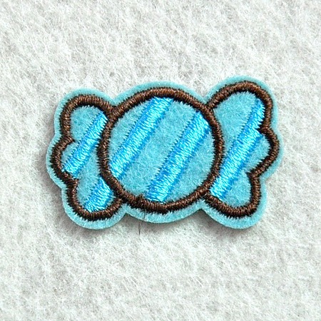 Computerized Embroidery Cloth Iron/sew On Patches DIY-L003-070-1