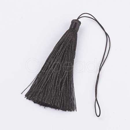 Nylon Thread Tassel Big Pendant Decorations NWIR-K019-01B-1