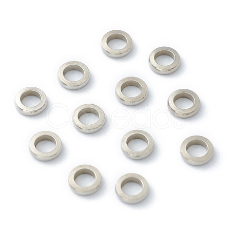 Non-Tarnish 201 Stainless Steel Spacer Beads STAS-B006-15P-1