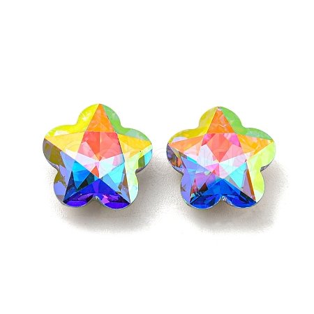 Glass Rhinestone Cabochons RGLA-M017-H01-202ST-1