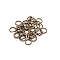 Metal Open Jump Rings, Antique Bronze, 20x2mm