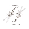 304 Stainless Steel Fairy Dangle Earrings EJEW-MZ00129-05-4