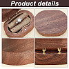 Wooden Finger Ring Boxes OBOX-WH0005-09-4