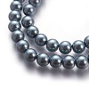 Glass Pearl Beads Strands HY-6D-B19-3