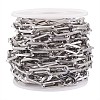 304 Stainless Steel Paperclip Chains CHS-YS0001-02P-2