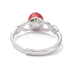 (Jewelry Parties Factory Sale)Adjustable Brass Finger Rings RJEW-K231-A02-3