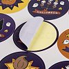 Halloween Theme Plastic Stickers STIC-C009-01D-3