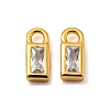 Real 18K Gold Plated 925 Sterling Silver Charms STER-K176-03E-G-2