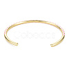 Twisted Brass Enamel Cuff Bangle BJEW-T020-02-NF-5