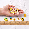 Craftdady 120Pcs DIY Bees & Daisy Shape Sofa Foam Nails Making Kits DIY-CD0001-12P-6