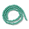 Opaque Solid Color Imitation Jade Glass Beads Strands GLAA-F029-P4mm-07-2