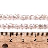 Electroplate Glass Beads Strands EGLA-D030-T4mm-B01-5
