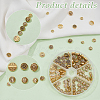 PandaHall Elite 130pcs 6 Style Tibetan Style Alloy Beads FIND-PH0018-60-4