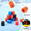 Olycraft 16Pcs 4 Colors Silicone Shock Absorber FIND-OC0002-12-4