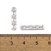 Brass Micro Pave Clear Cubic Zirconia Pendants KK-L212-12P-3