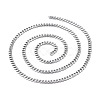 3.28 Feet 304 Stainless Steel Twisted Chains X-CHS-K010-02P-2