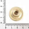 Texture Theme Roung Brass Stamp Head AJEW-M036-06I-G-4