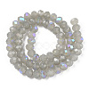 Electroplate Glass Beads Strands EGLA-A034-J8mm-L09-3