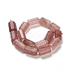 Natural Strawberry Quartz Beads Strands G-N327-06-37-3
