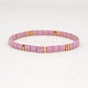 Rainbow Bohemian Style Original Design Fashion Tila Beaded Bracelet for Women. RM1844-6-1