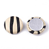 Imitation Leather Cabochons WOVE-S118-14H-2