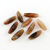 Rice Imitation Gemstone Acrylic Beads X-OACR-R035-M-2