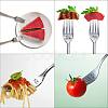CREATCABIN 3Pcs 3 Styles 410 Stainless Steel Forks AJEW-CN0001-23-6