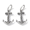 316 Surgical Stainless Steel Hoop Earrings EJEW-P274-17C-AS-1