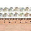 Electroplate Glass Beads Strands EGLA-Q128-06A-FR05-4