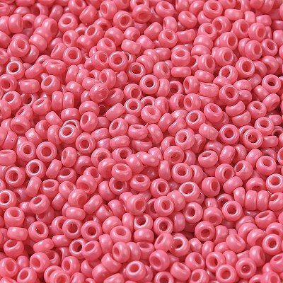 Baking Paint Glass Seed Beads SEED-P006-03A-08-1